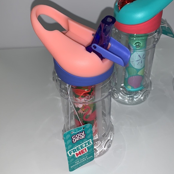 Girl Cool Gear Freeze Me Water Bottles set of 4 NWT - Picture 2 of 5